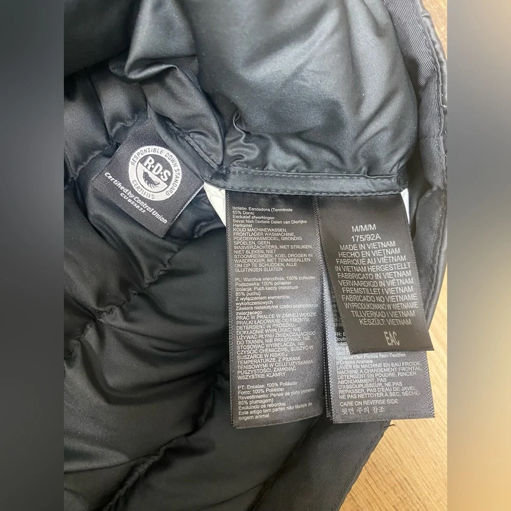 Marmot Men's Azos Down Jacket 700 Fill, Storm Cloud, Medium Black - Picture 11 of 11